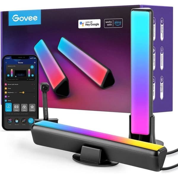 Govee DreamView P1 — Smart LED-panel Wi-Fi/Bluetooth Svart