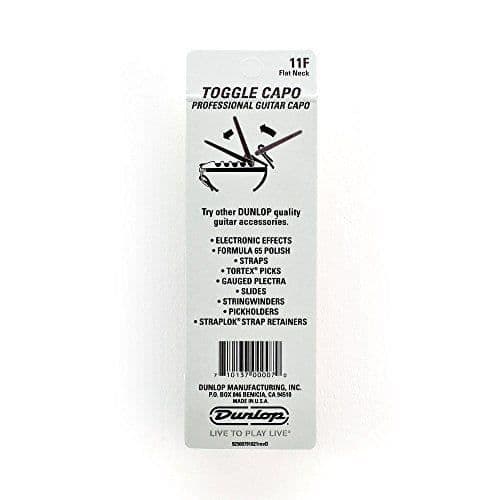 Jim Dunlop Dunlop 11FD Flat Capo för klassisk gitarr - 37011100001
