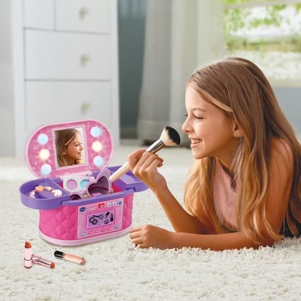 VTECH - KIDISECRETS - MIN MAGISKA SKÖNHETSVÄSKA - Rosa