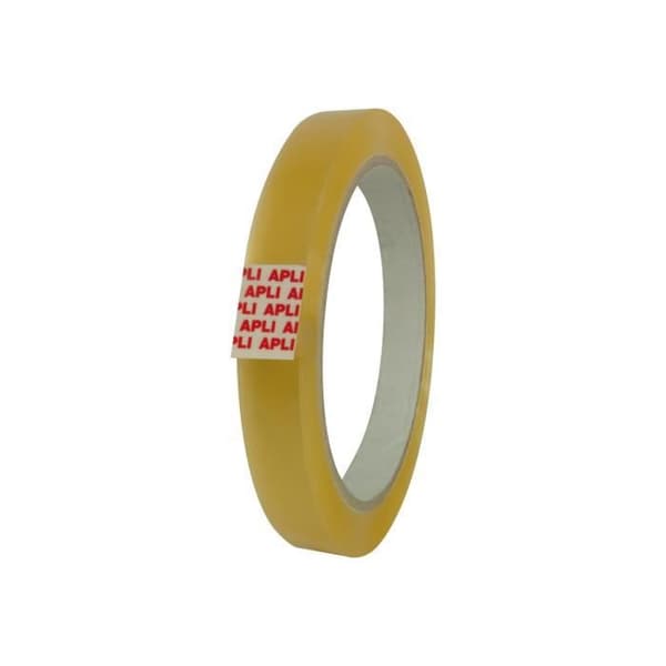 APLI Transparent tejp 12 mm x 66 m – kontorstejp