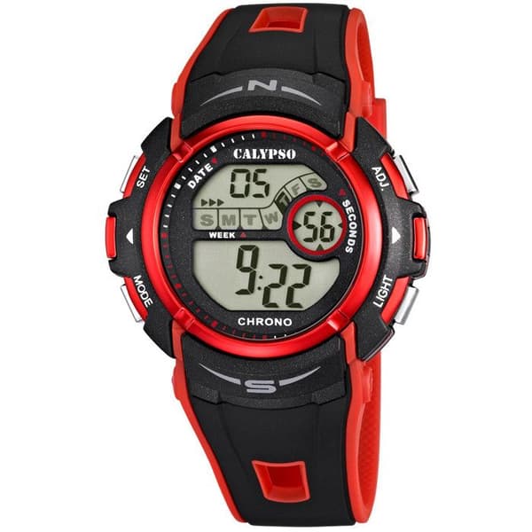 Calypso K5610-5 barnklocka - Polyuretanarmband - 5 ATM vattentät - Digital display