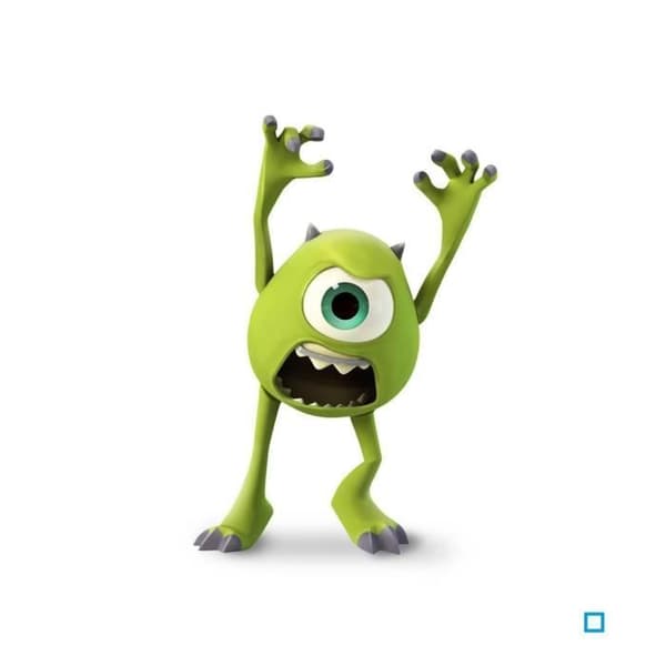 Figur MIKE - Disney Infinity, 12,7 x 20,9 x 7,7 cm