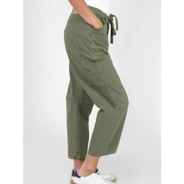 Pantalon Madie work pesto - Le temps des cerises