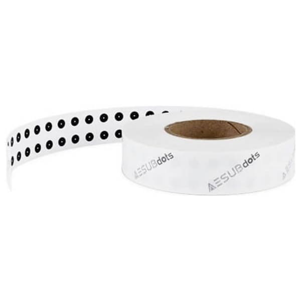 3D-markör - AESUB - AESUBdots - Vit - Ø 3 mm - Självhäftande