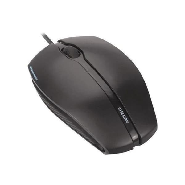 CHERRY Gentix Mouse - Kabelansluten - Optisk - USB - PC & Mac - 1000 dpi - Svart