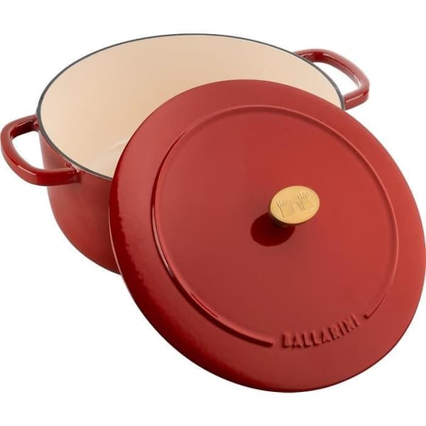 Kokgryta - BALLARINI - Bellamonte - 24 cm - Fonte - Röd