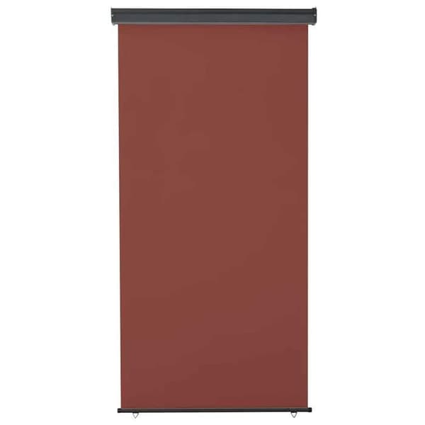 vidaXL Balkongmarkis 120x250 cm Brun