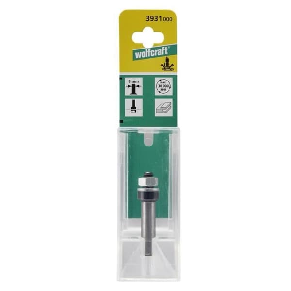 Yxa - WOLFCRAFT - 8mm - För fräsar 3828-3830 - Dimensioner 8mm