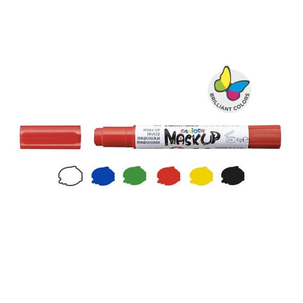 Carioca makeup markörer Mask uppartyset