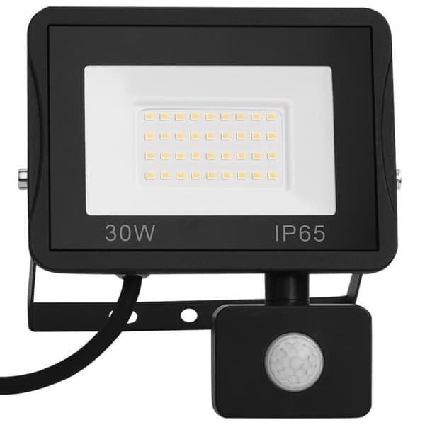 vidaXL LED-projektor med sensor 30 W Kallvit