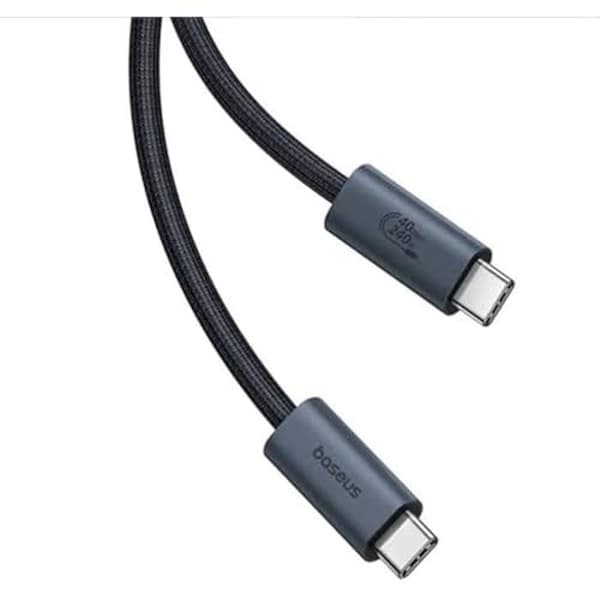 USB-C laddkabel - BASEUS - Flash 240W - Snabbladdning - 1m - Svart