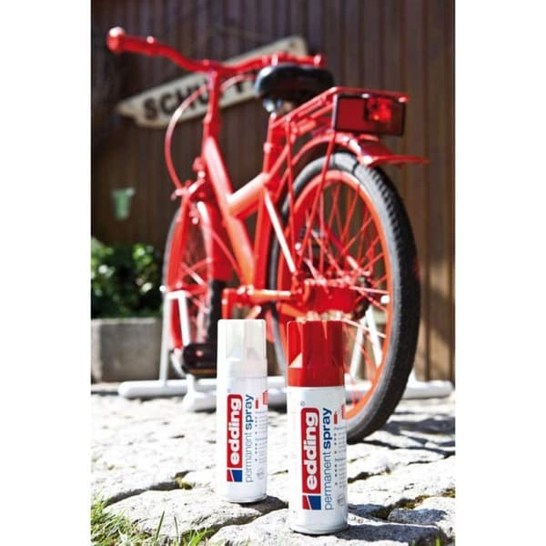 Edding 5200 röd permanent akrylfärgspray
