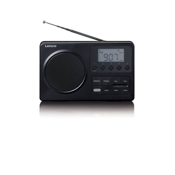 Bärbar högtalare - Lenco - MPR-035 - Bluetooth - USB - Svart