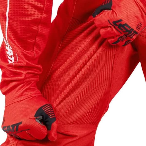 Motocrosskombination Leatt Kit 3.5 - röd/vit