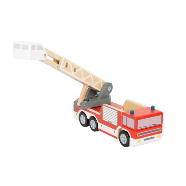 Brandsbil med svängbar stege