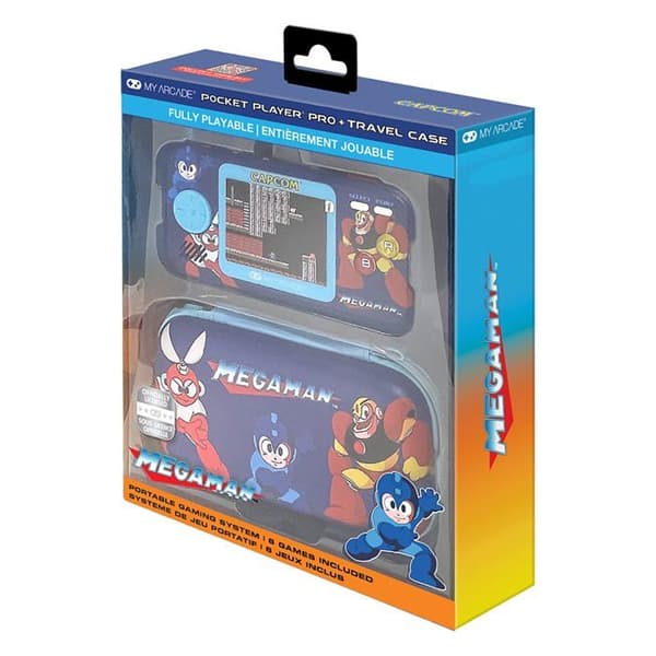 My Arcade - Pocket Player Mega Man + Transportfodral