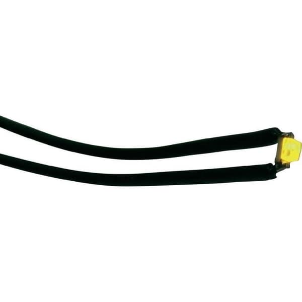 Micro LED med kabel - 0402 - orange - 0,6 x 1 mm - 2,5 V DC
