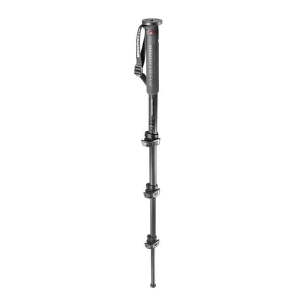 Monopod Manfrotto monopod karbon mpmxproc4 4-sektioner med quick power