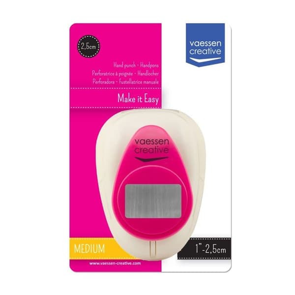 Dekorativ stans Vaessen Creative - mönster 2,5 cm för papper (mod. 21435-070)