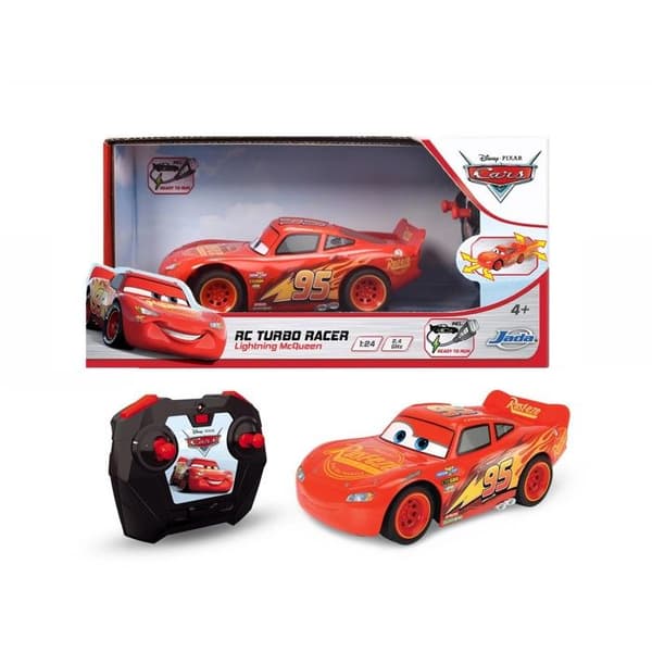 Fjärrstyrd bil Lightning Mcqueen Turbo Racer 1:24