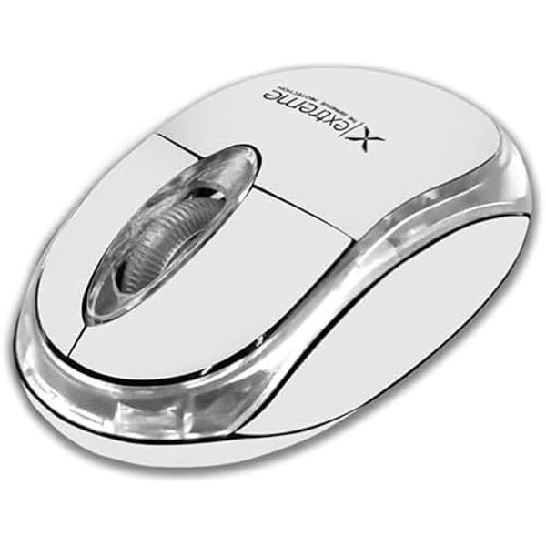Mus - EXTREME - XM106W - Trådlös - Optisk - Vit