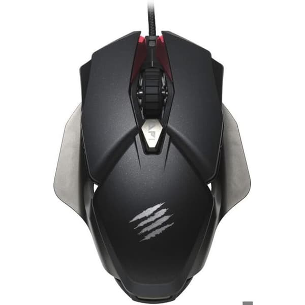 Madcatz B.A.T. 6+ Ambidextrous Gaming Mouse - 16000 DPI & 2000Hz sensor - 2ms DAKOTA Switch - Handledsstöd