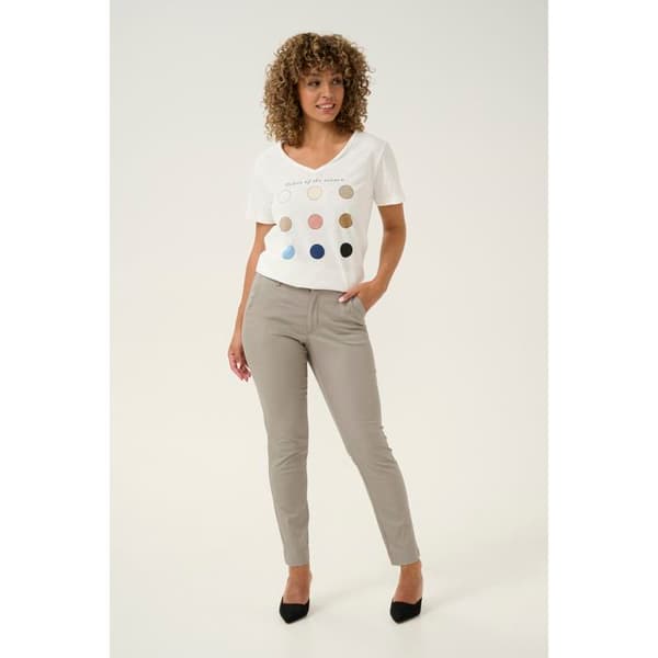 Kvinnor chinos KAFFE Lea