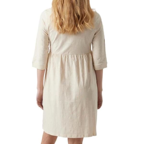 Beige Klänning Dam Mamalicious Levi Lia