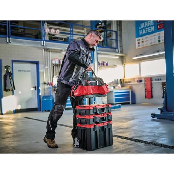 Einhell Sac E-Case original Einhell (max. 30 kg, stapelbar, låsbar, kombinerbar med Einhell E-Case-systemet)
