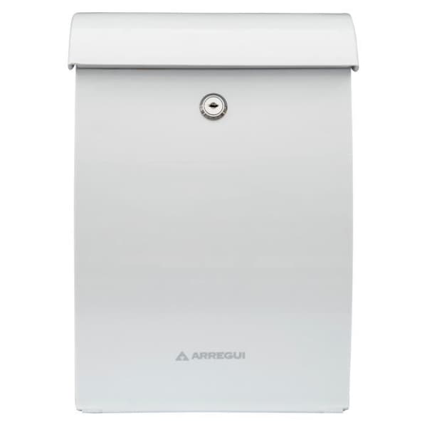 Postlåda - ARREGUI - Mininova E5331 - Robust plast - A4-format - Väggmonterad - Vit