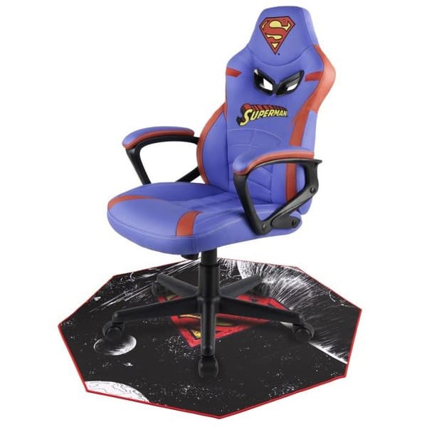Superman gamer golvmatta