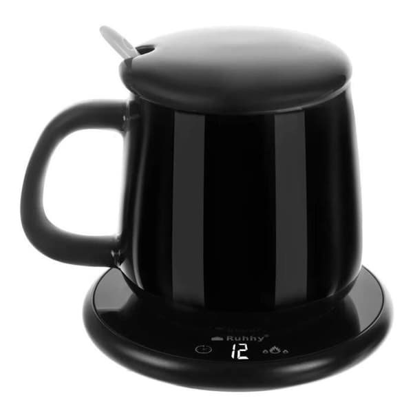 Elektrisk värmeplatta med mugg - 400 ml