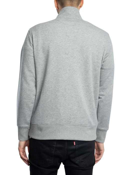 Sweatshirt GANT - Regular fit - Dragkedja - Grå