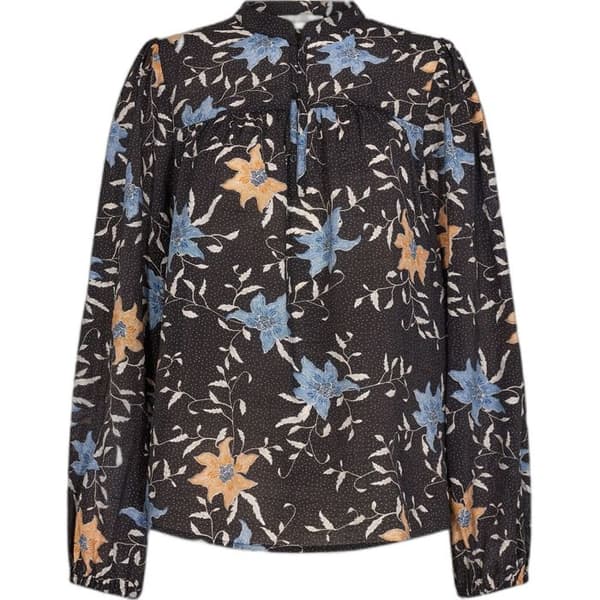 Blus med blommor dam Sofie Schnoor