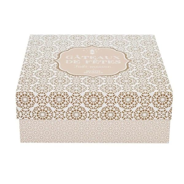 KARTONGKAKLÅDA ORIENTALISK DEKOR 25.5X9.8CM