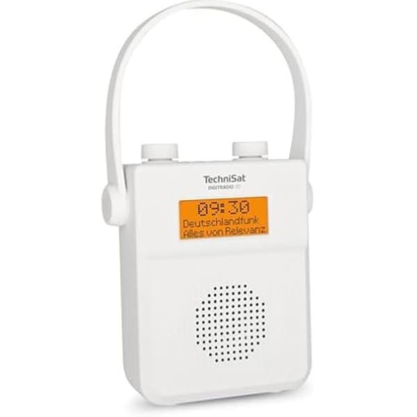 Duschradio - TECHNISAT - DIGITRADIO 30 - Vattentålig IPX5 - Bluetooth - Uppladdningsbart batteri
