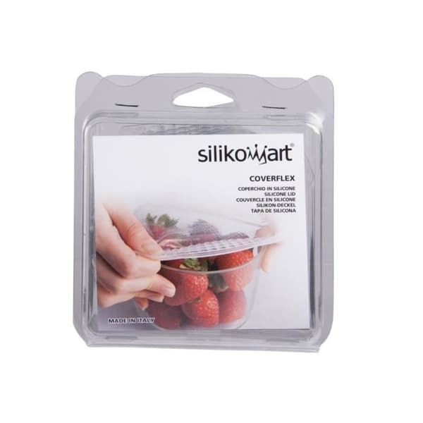 Coverflex silikonöverdrag 16 cm - Silikomart Transparent