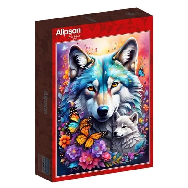 Alipson Puzzle Wolves - Maternal Love Collection - 1000 bitar