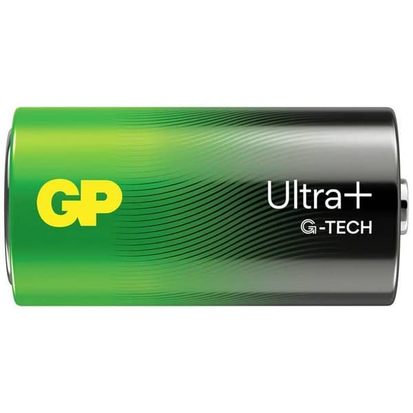 GP Ultra Plus Pile LR14 (C) alkaliska 1.5 V 2 st