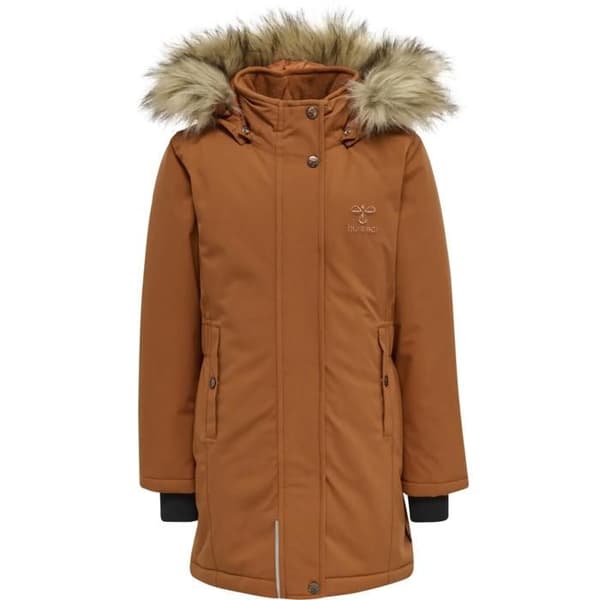 Huvjacka flicka Hummel Alma Tex - brun - 6 år
