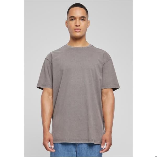 T-shirt blekt Merchcode Love Yourself First Acid Oversized