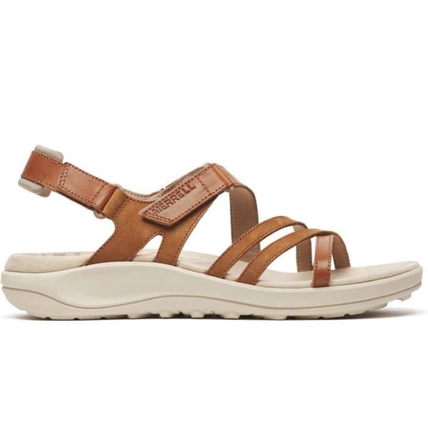 Merrell BERGSKOR KVINNA HARBOR BACKSTRAP Kvinna BRUN