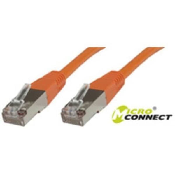 Nätverkskabel - MICRO CONNECT - CAT6 - 7 m - Hane/Hane - Orange