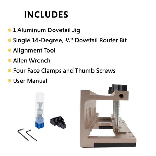 Skärmall - skärguide General tools - 861