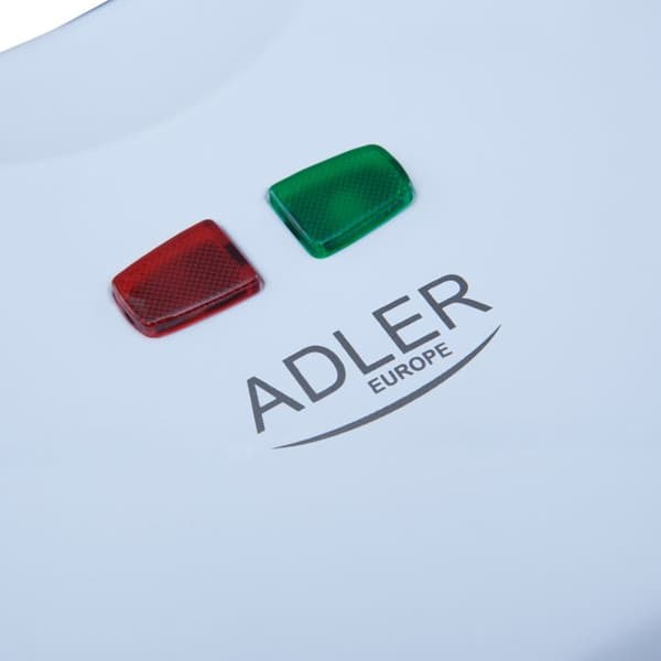 Gaufrier - ADLER - AD 311 - 700 W - 2 Gaufres - Vit
