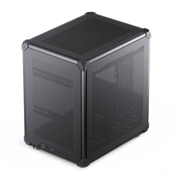 Micro-tour Jonsbo C6 Svart PC-chassi, Svart gamingchassi