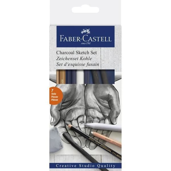 FABER-CASTELL Träkolskissset