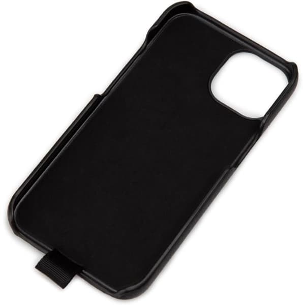 Coque caseme Effet Cuir för iPhone 15 Pro, Svart