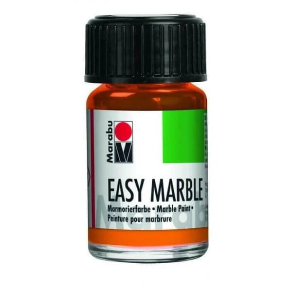 Målningsmarmorerings - 5 burkar Easy Marble - Neon - 15ml