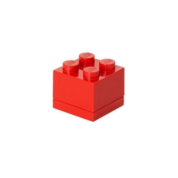 LEGO Mini Förvaringslåda - Stapelbar - Röd